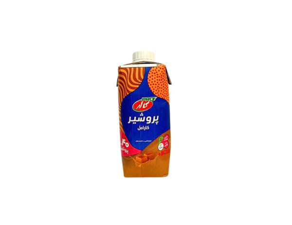 پروشیر کارامل کاله حاوی BCAA و ۴۰گرم پروتئین 330ml